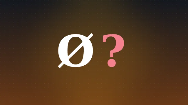 Broken accented O rendered as an empty box